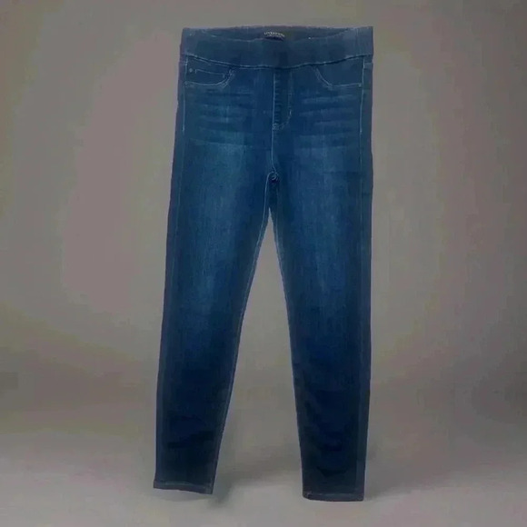 Liverpool Jeans Company Denim - Liverpool Los Angeles Womens The Skinny Ankle Jegging 8/29 Stretch Denim 30 X 27